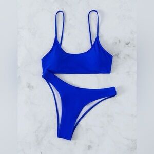 Womens Blue Bikini Set - Sz M